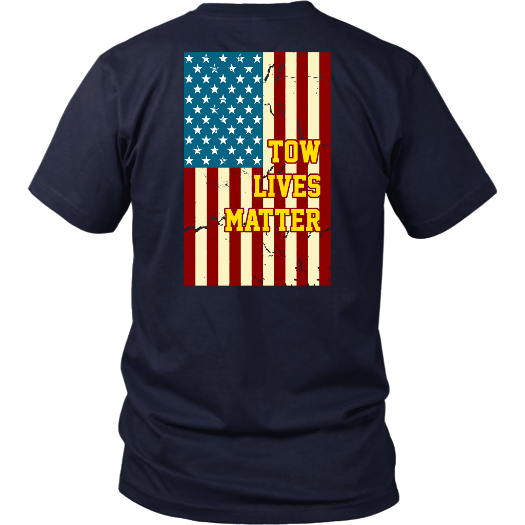 Tow Lives Matter USA Flag