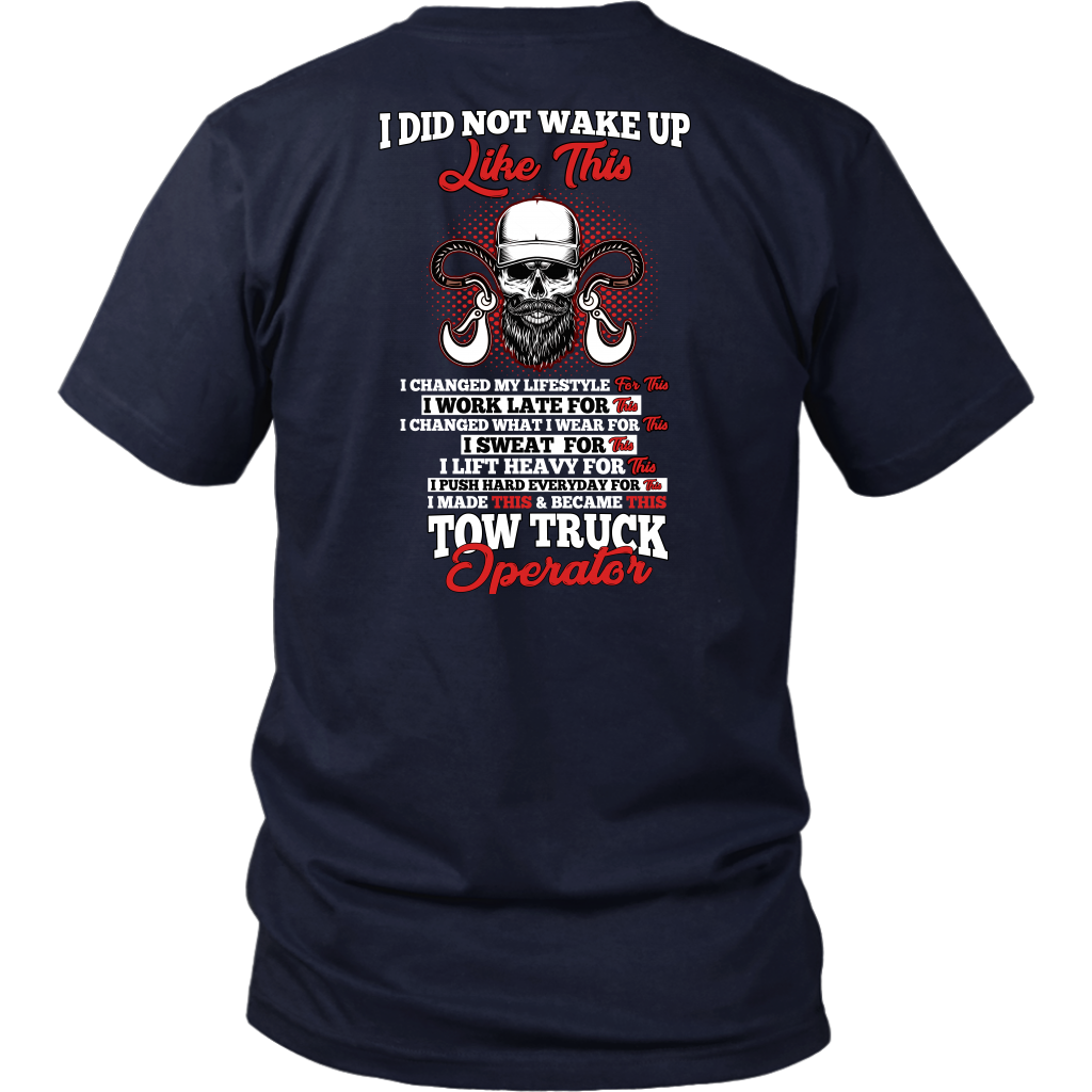 Proud Tow Truck Operator Shirt