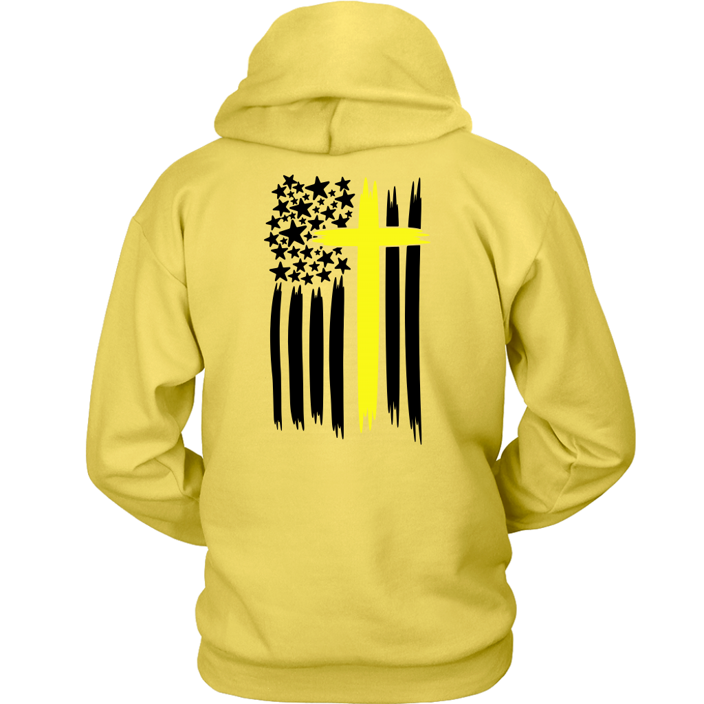 Thin Yellow Line Cross Shirt