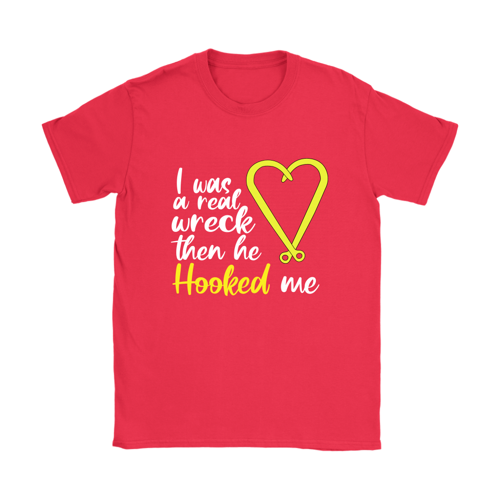 I was reack wrecker then he hooked me Shirt