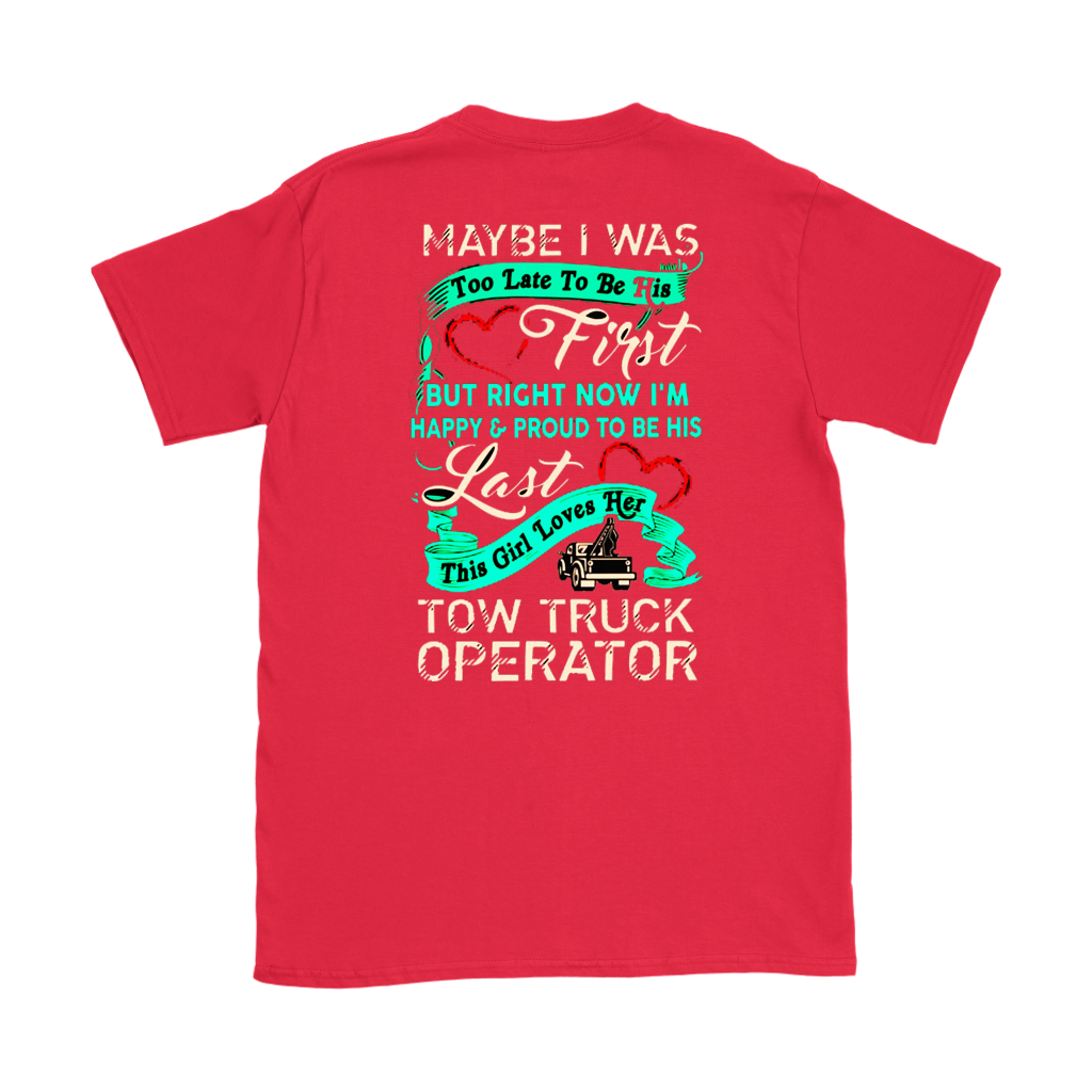 Cute Tow Truck Operator's Lady