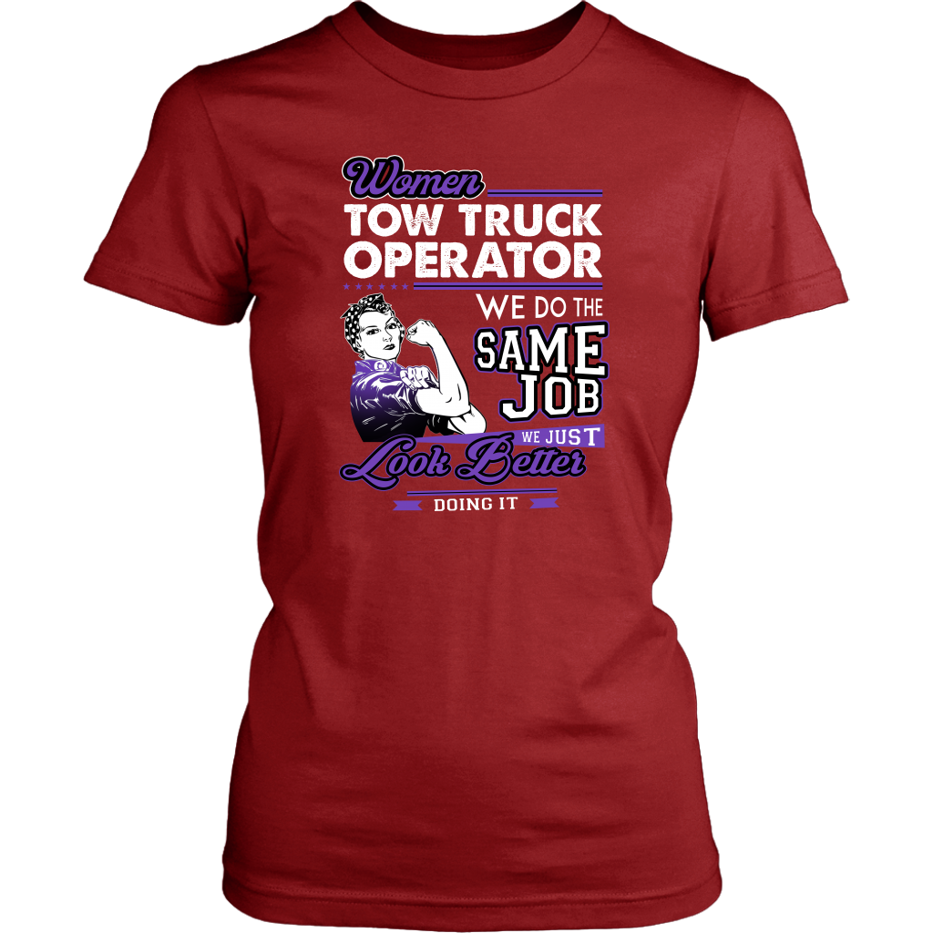 Proud Tow Truck Women Shirt