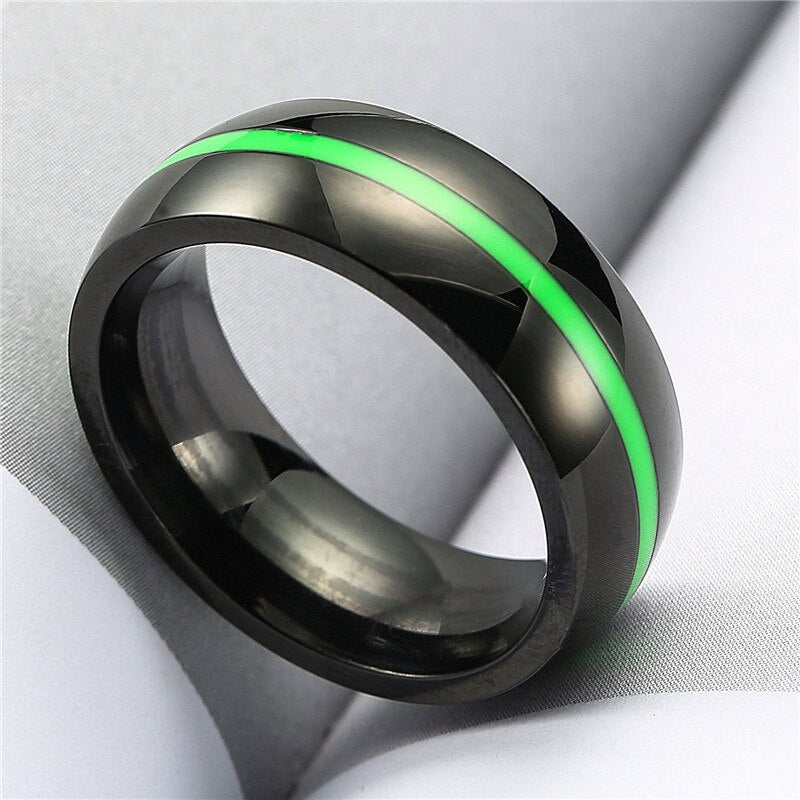 Thin Yellow Line Premium Ring