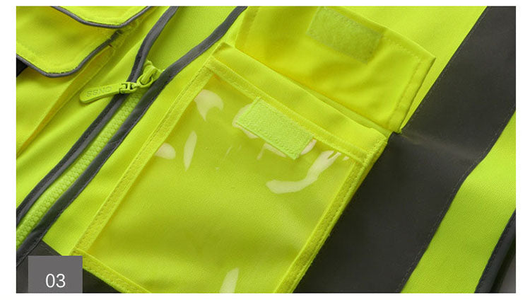 Reflective Vest High Visibility Safety Fluorescent