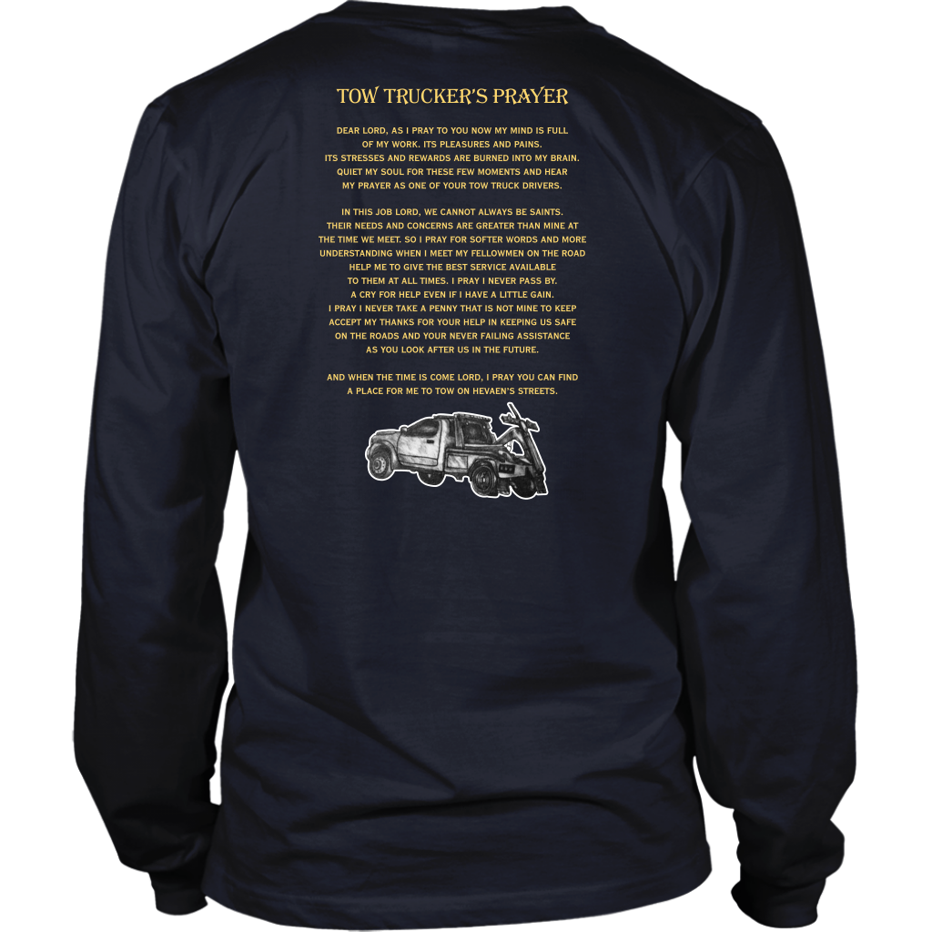 Tow Truck Operator's Prayer Shirt