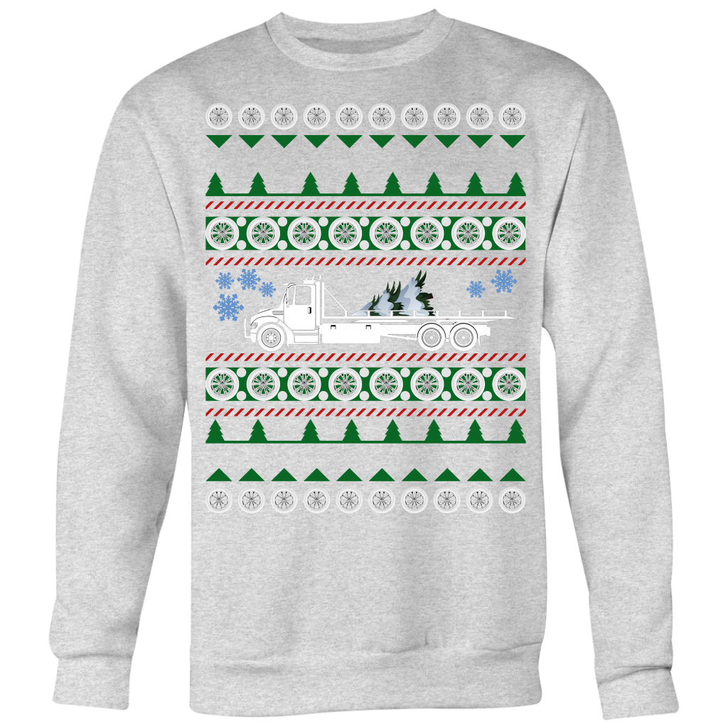PROUD TOW TRUCK OPERATOR UGLY CHRISTMAS SWEATER