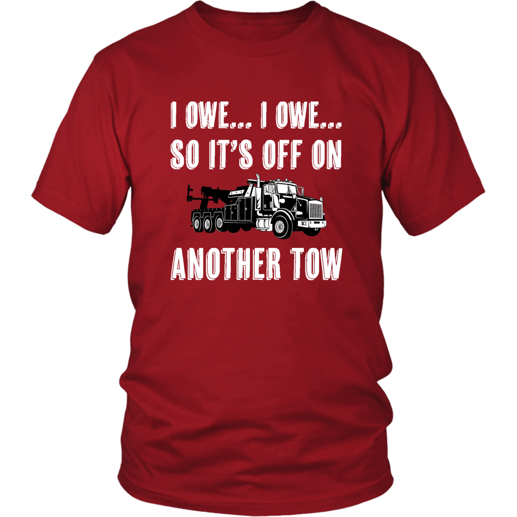 Proud Tow Truck Operator's Heavy Truck Shirt
