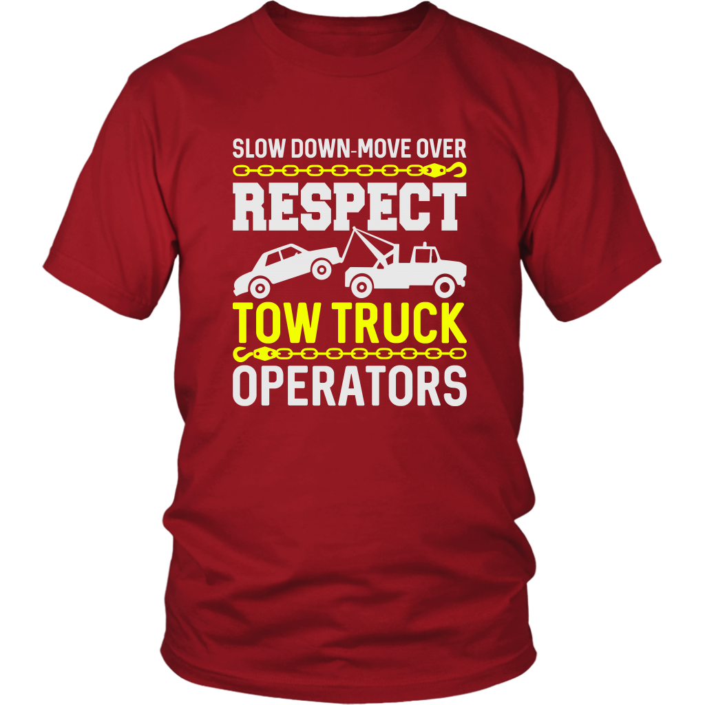 Slow Down Move Over For Tow Truck Operators
