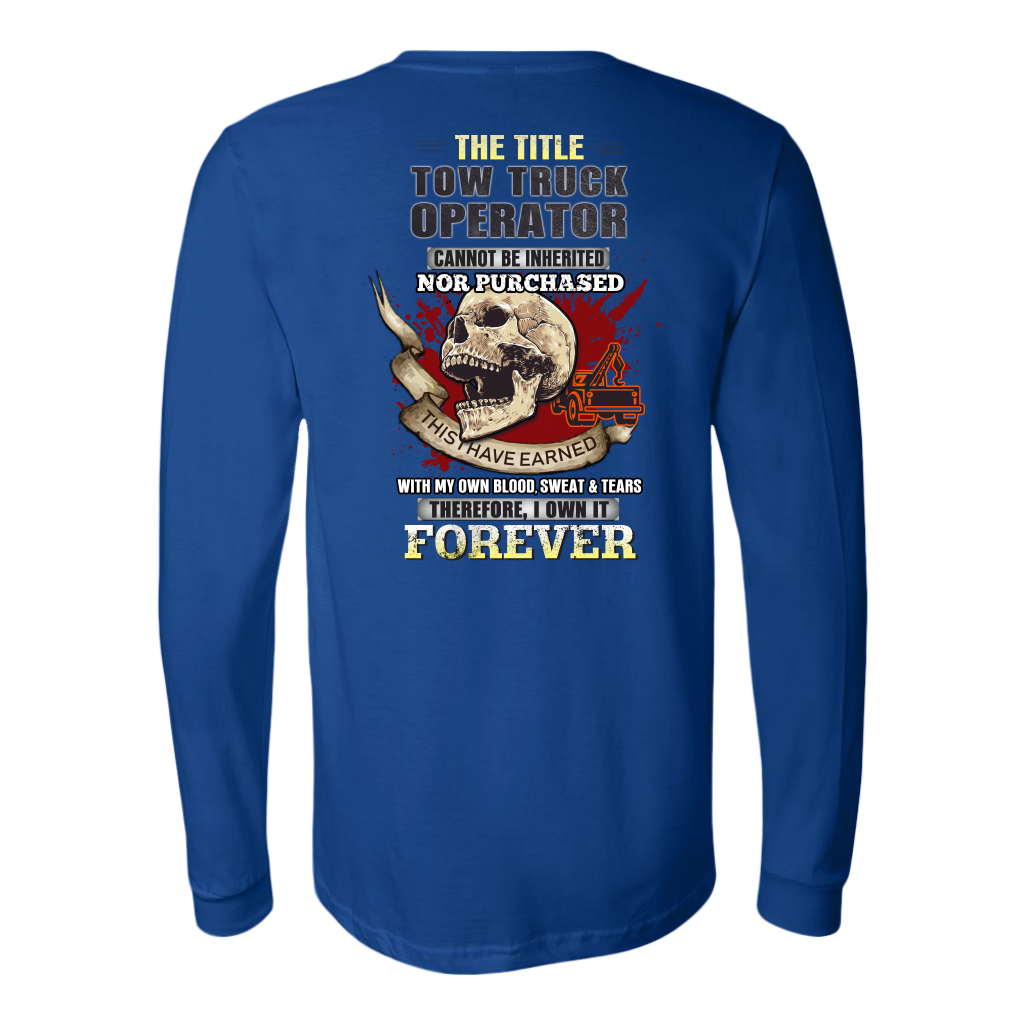 Proud Tow Truck Operator Hoodie