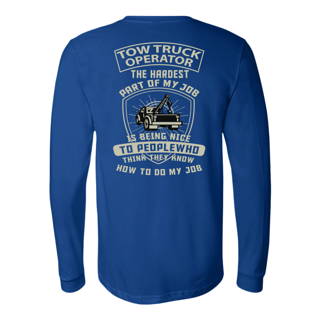 Proud Tow Truck Operator Shirt