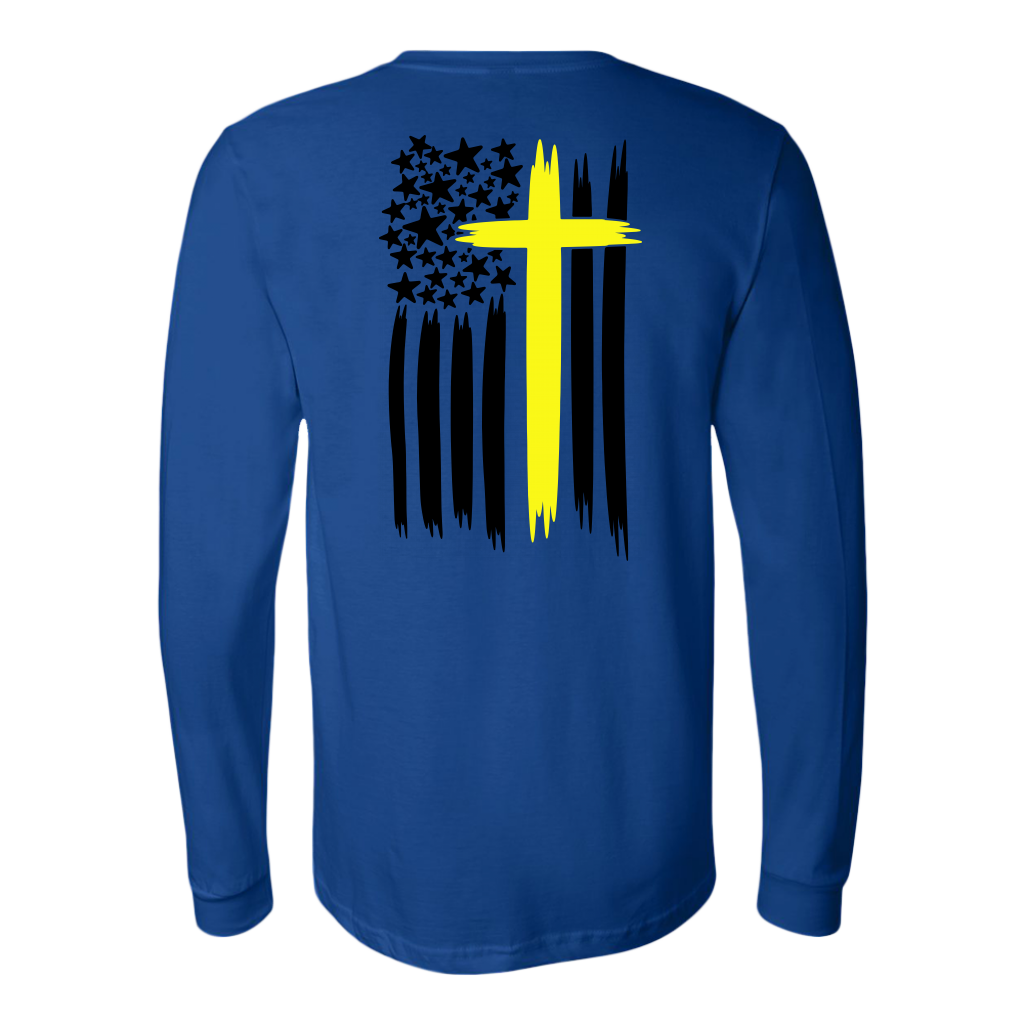 Thin Yellow Line Cross Shirt