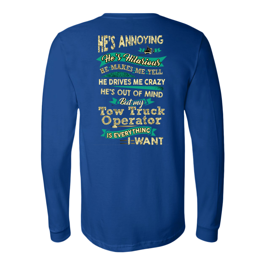 Hilarious Tow Truck Operator Shirt
