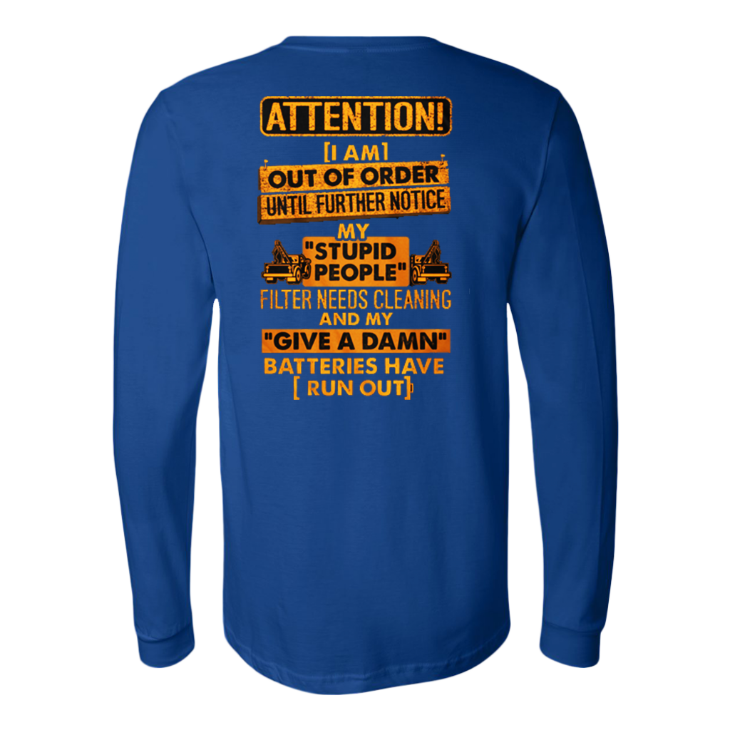 Proud Tow Truck Operator Shirt