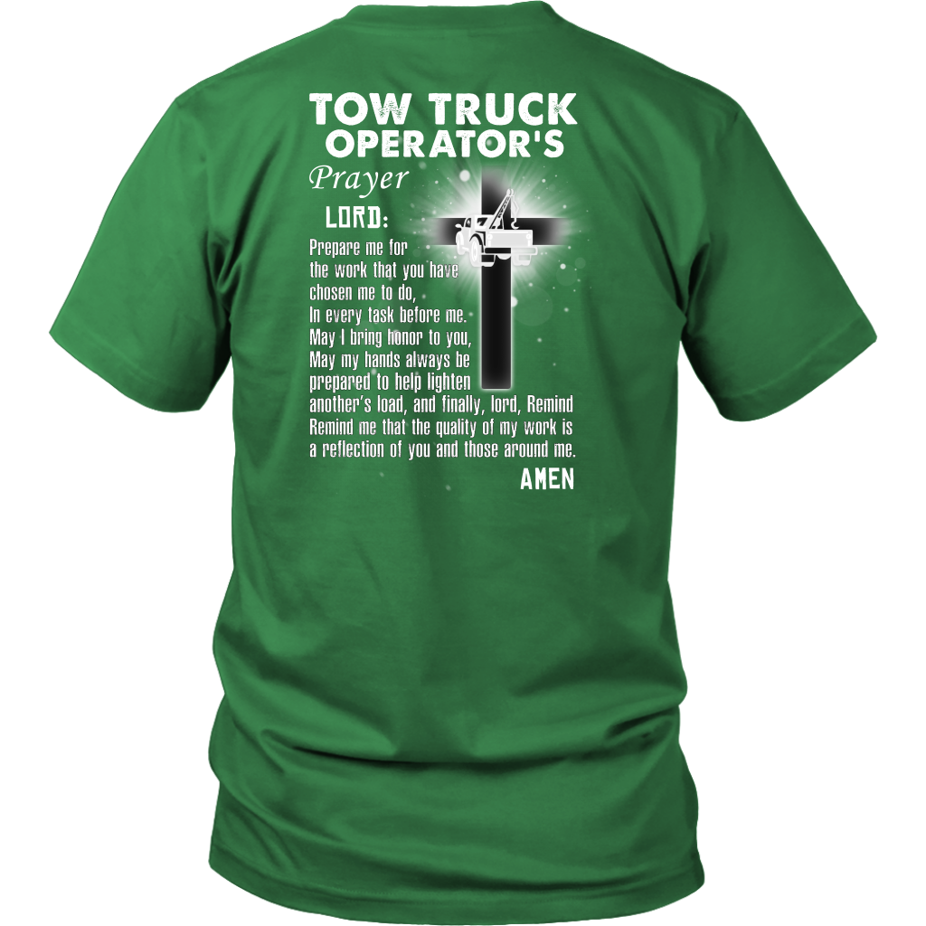 Tow Truck Operator's Prayer Shirt