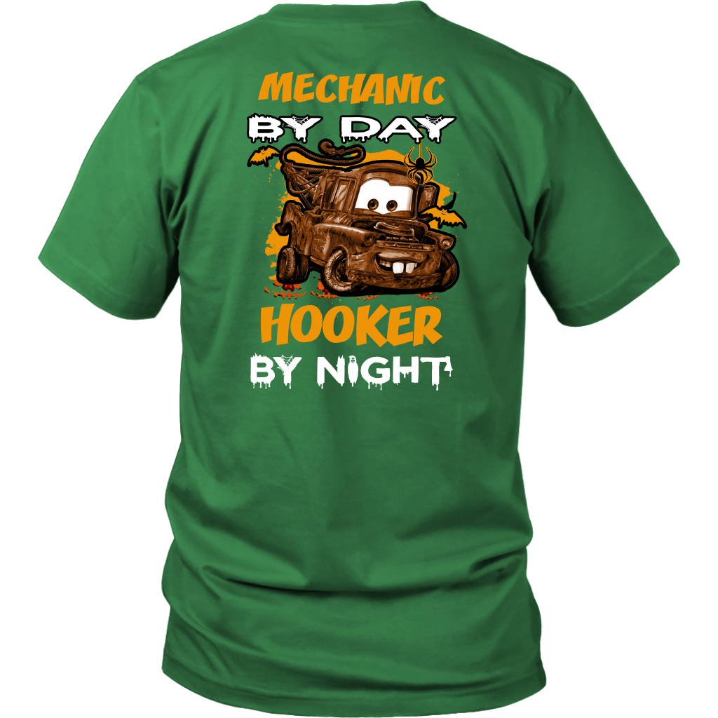 Mechanic By Day Hooker By Night Shirt