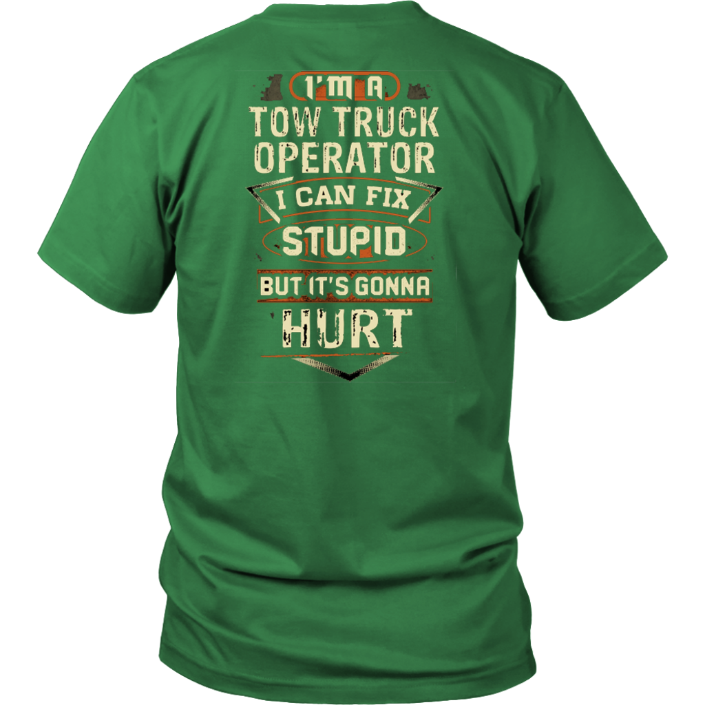 Proud Tow Truck Operator Shirt