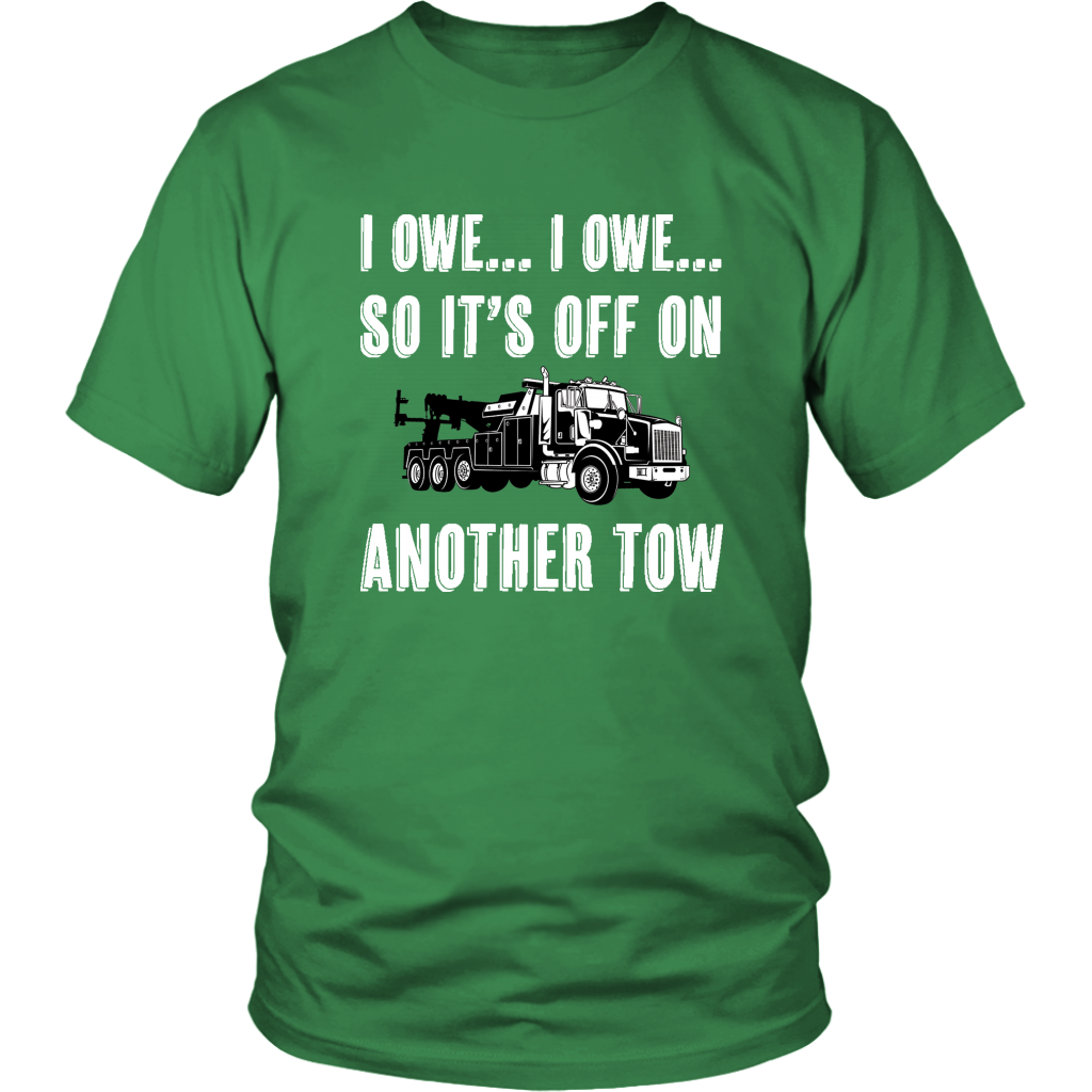 Proud Tow Truck Operator's Heavy Truck Shirt