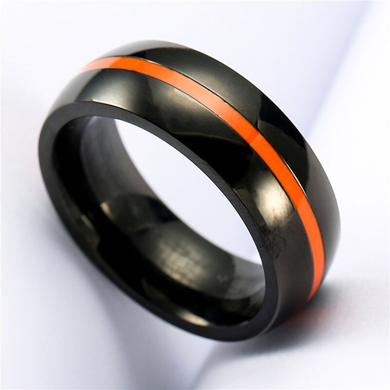 Thin Yellow Line Premium Ring