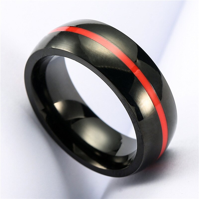 Thin Yellow Line Premium Ring