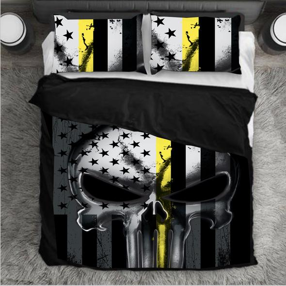 PUNISHER Bedding Set - Thin Yellow Line
