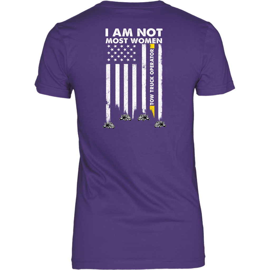Proud Tow Truck Operator Women Shirt