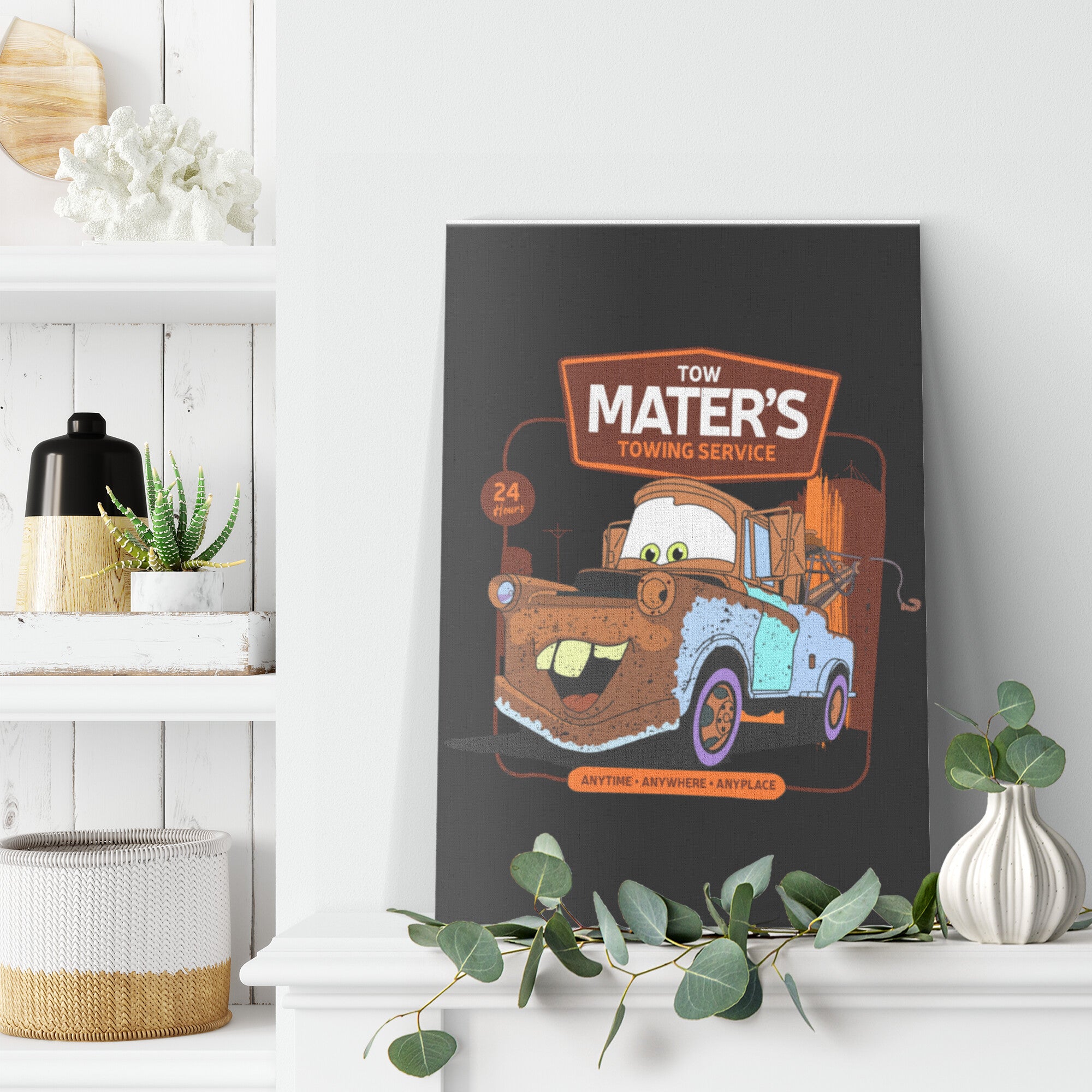 Tow Mater's Canvas Print