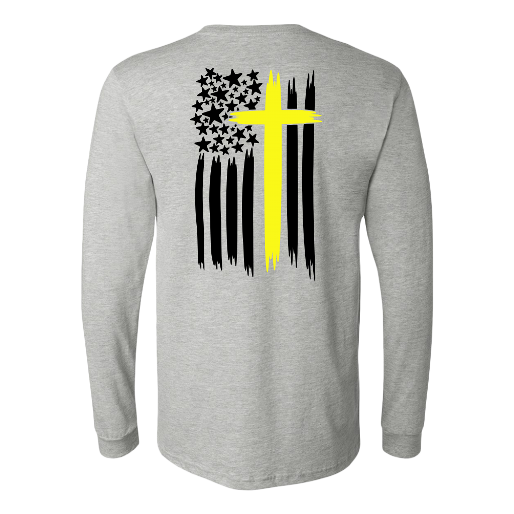 Thin Yellow Line Cross Shirt