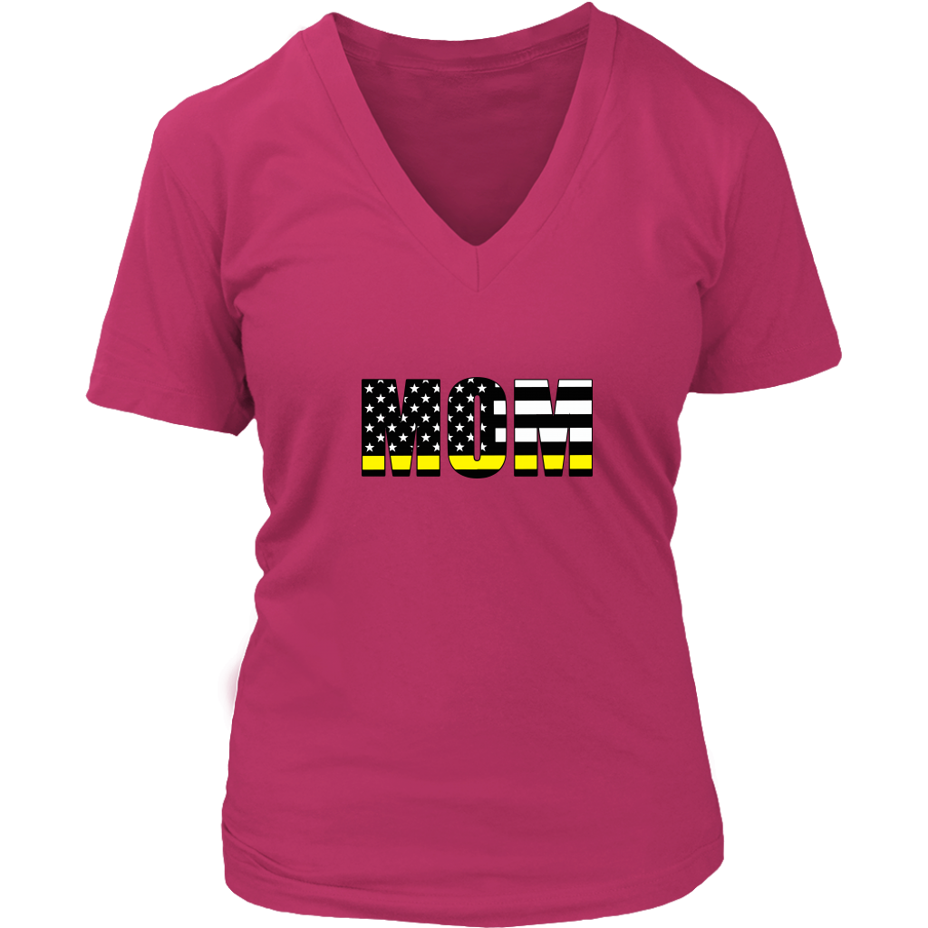 Thin Yellow Line Mom Shirt