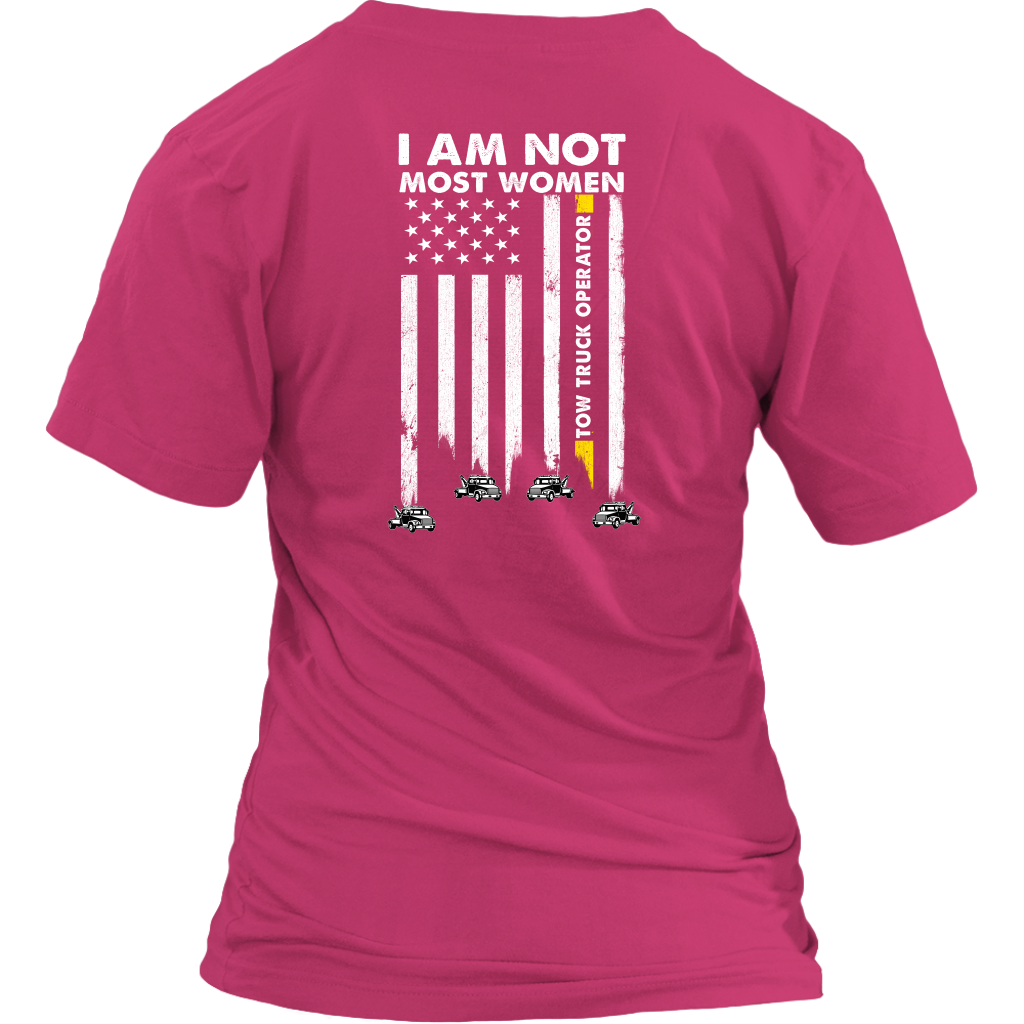 Proud Tow Truck Operator Women Shirt
