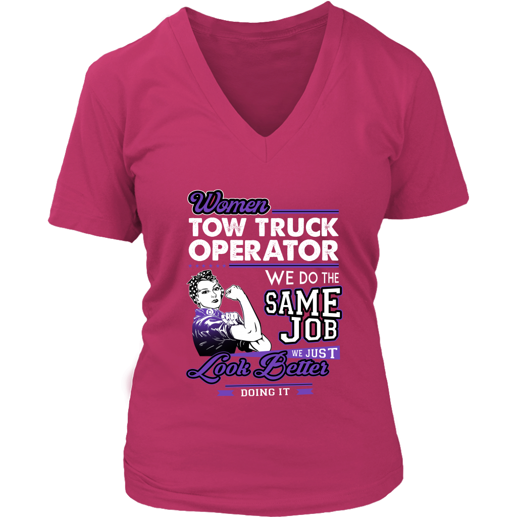 Proud Tow Truck Women Shirt
