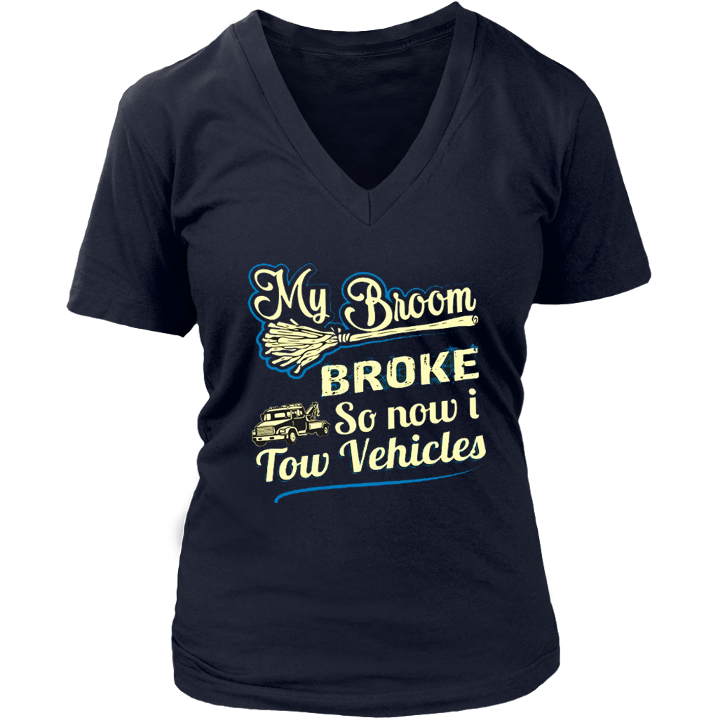 My Broom Broke so now I Tow Vehicles