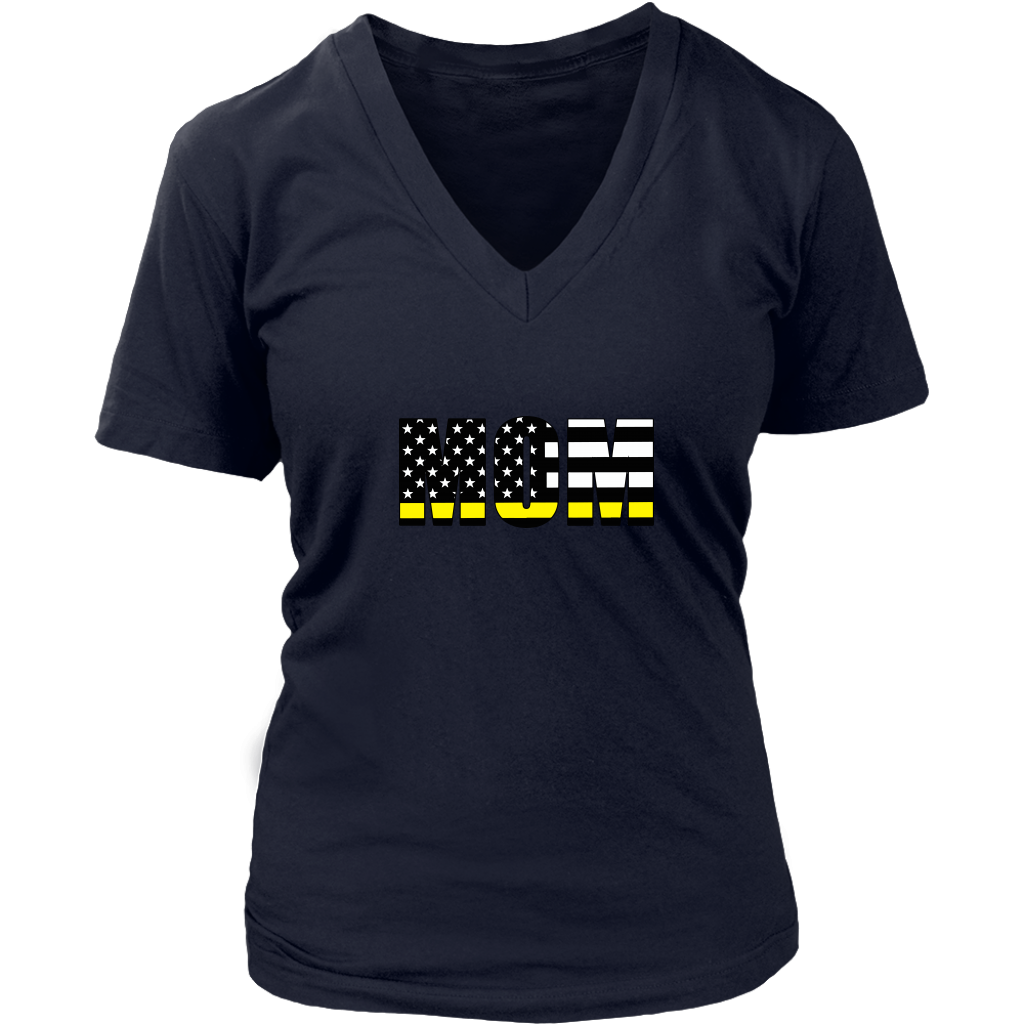 Thin Yellow Line Mom Shirt
