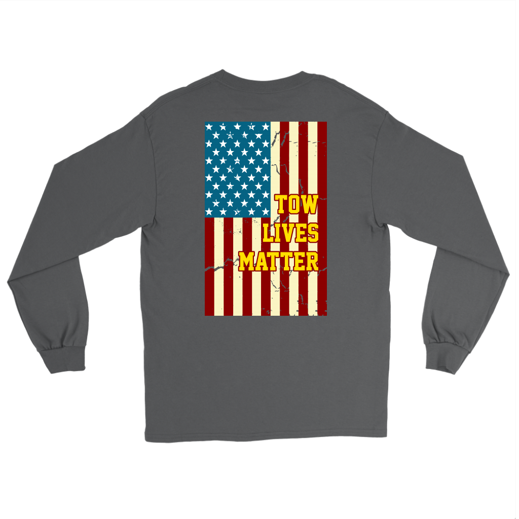 Tow Lives Matter USA Flag