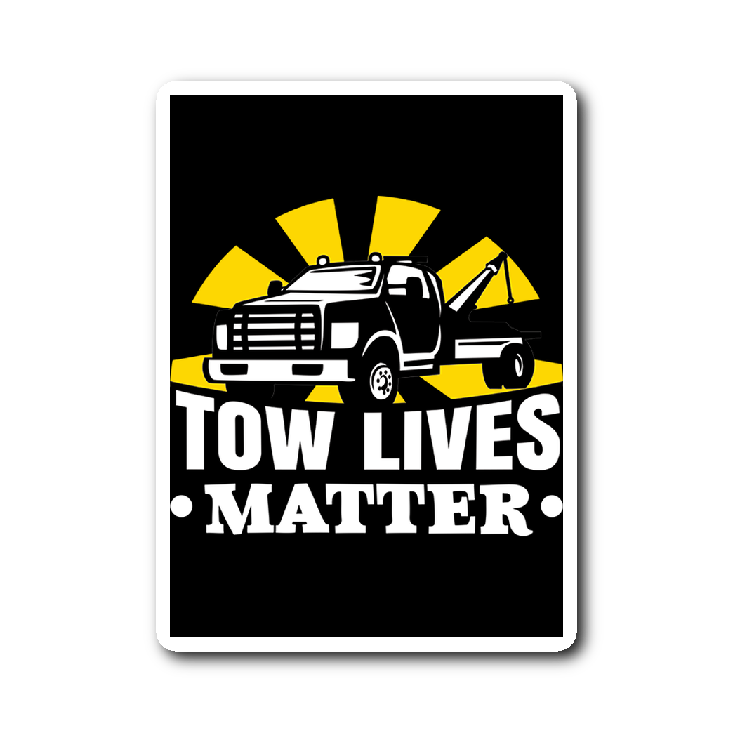 Tow lives matter Sticker