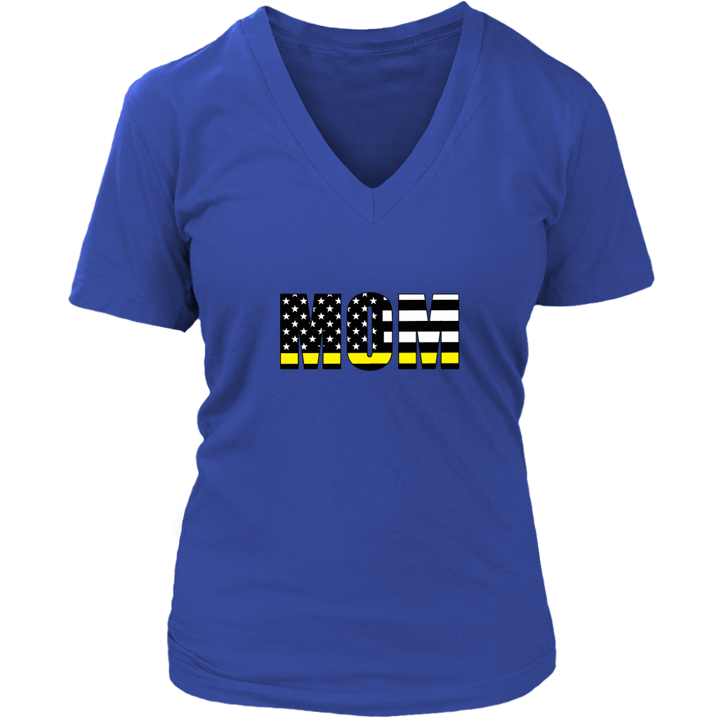 Thin Yellow Line Mom Shirt