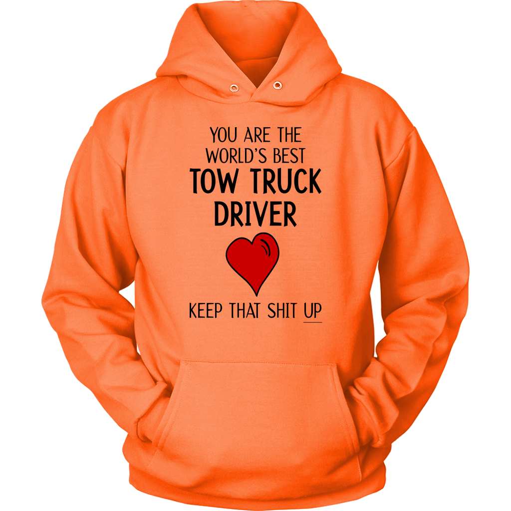 THE WORLD'S BEST TOW TRUCK DRIVER SHIRT
