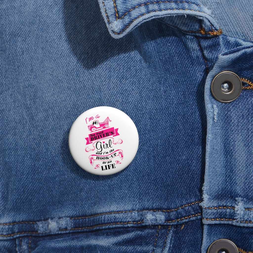 Tow Wife Pin Buttons