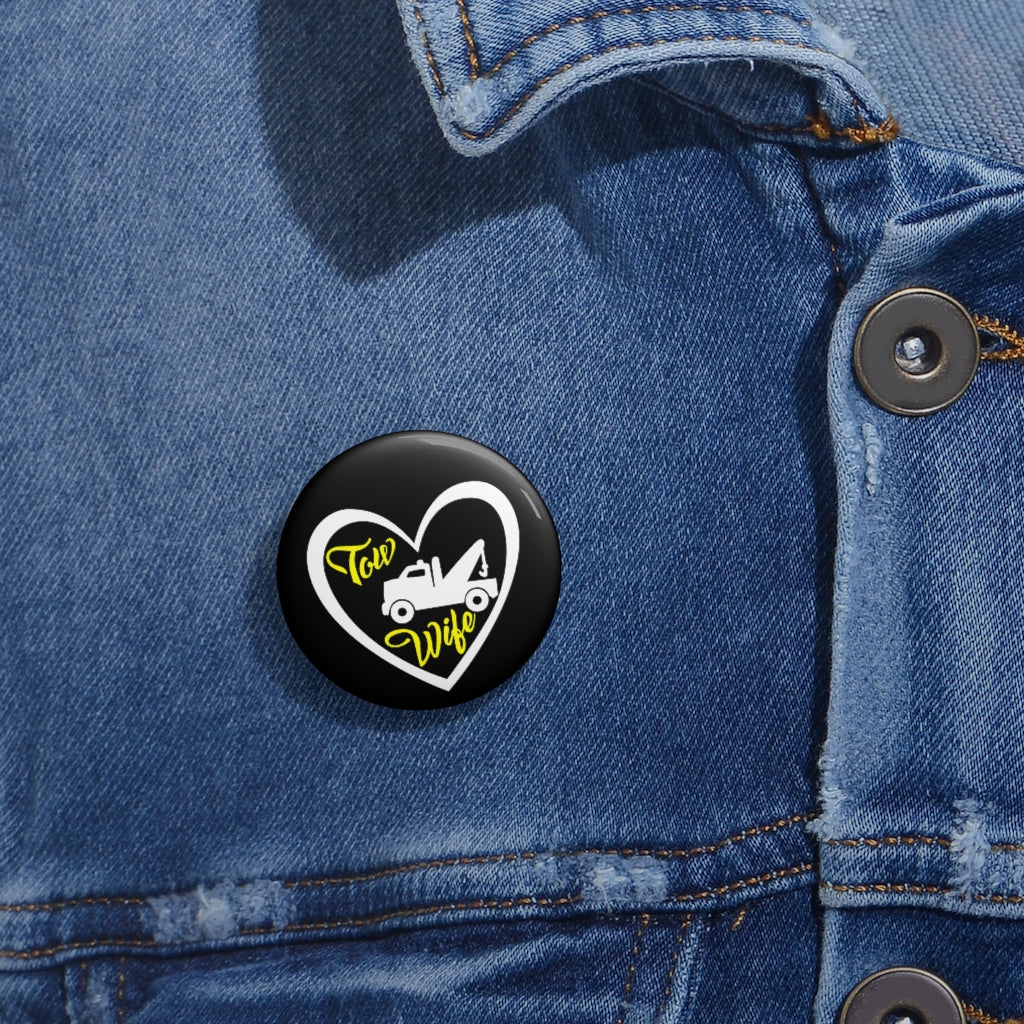 Tow Wife Pin Buttons