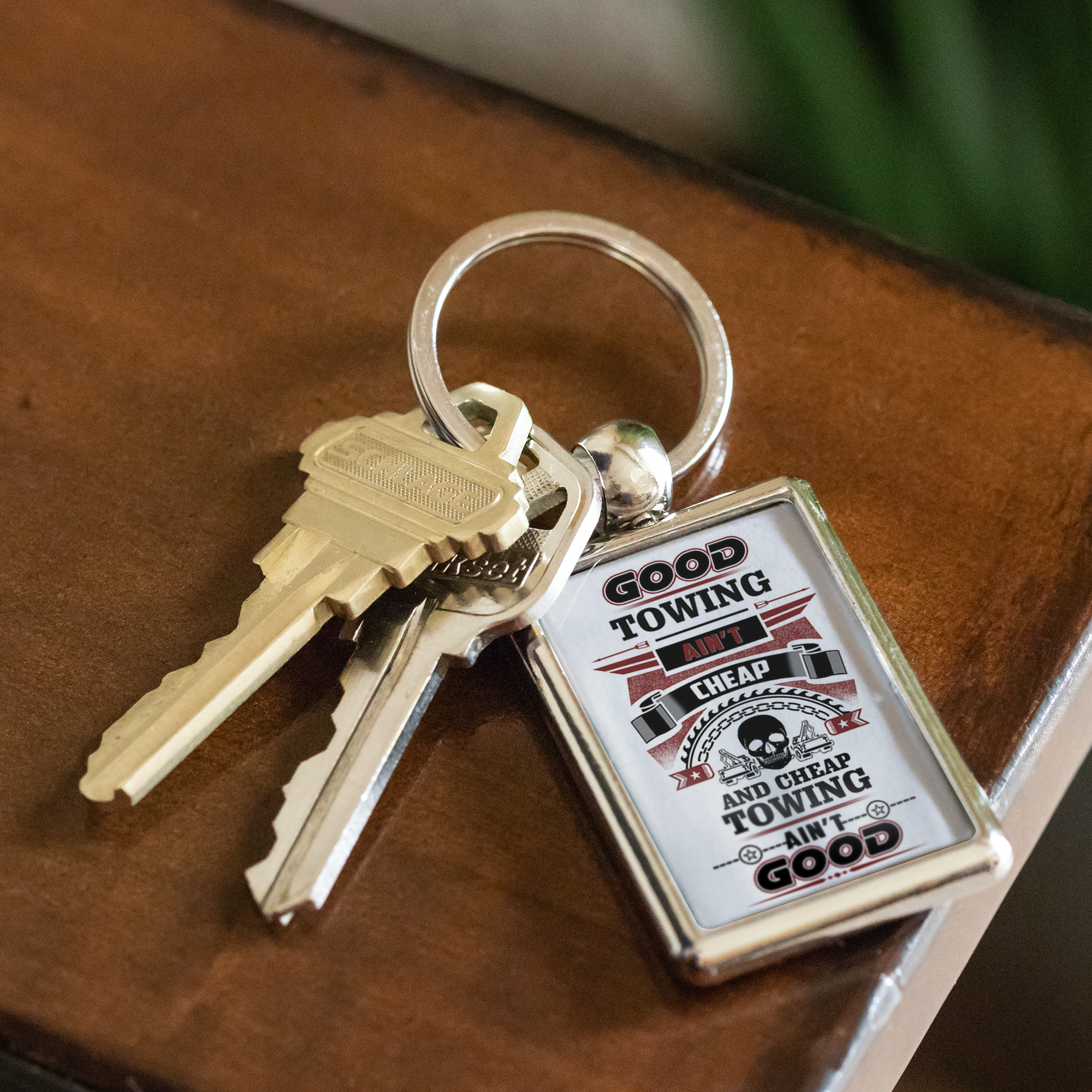 Proud Tow Operator Keychain