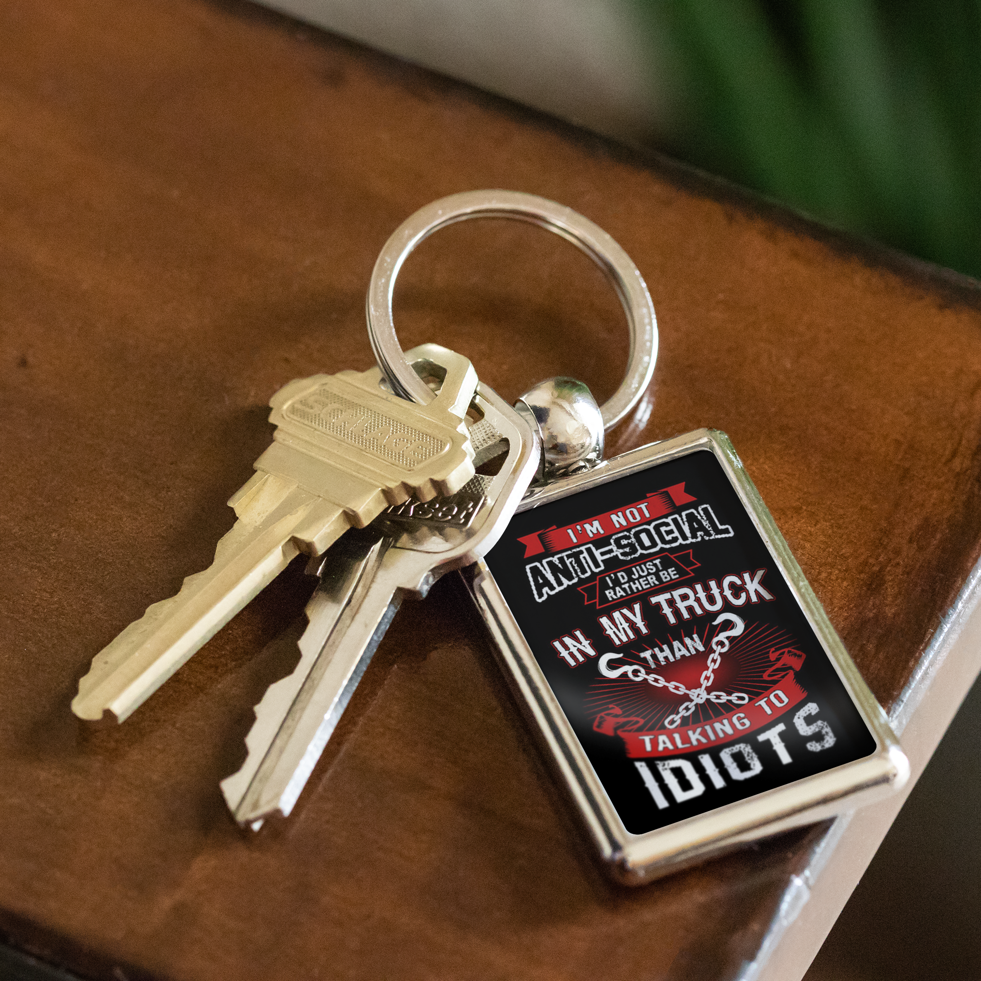 Towing Keychain