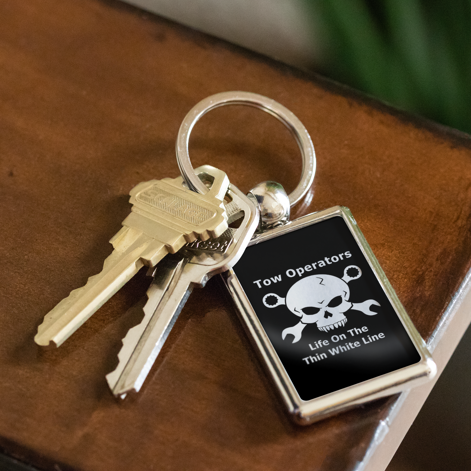 Proud Tow Operator Keychain