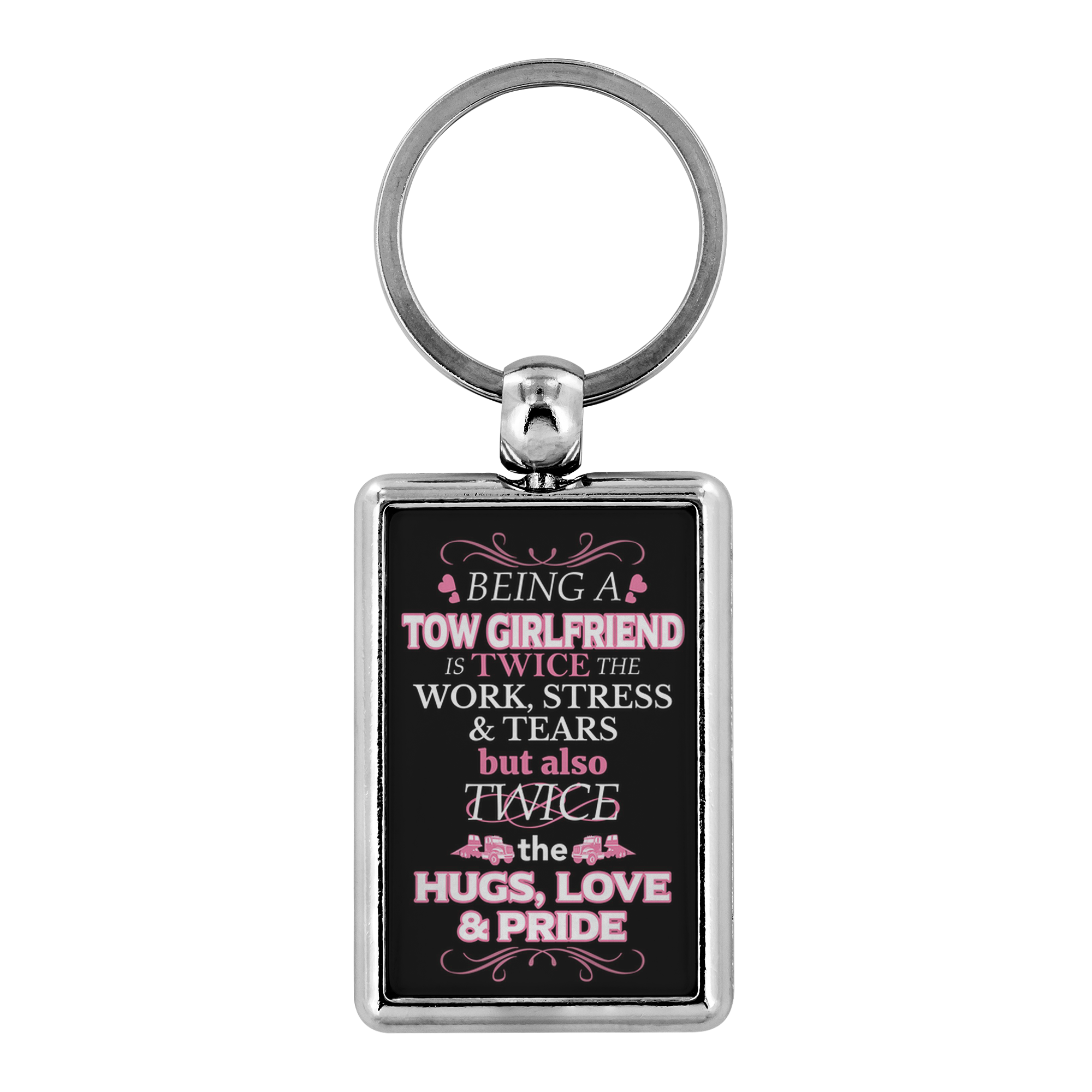 Proud Towing Fam Keychain