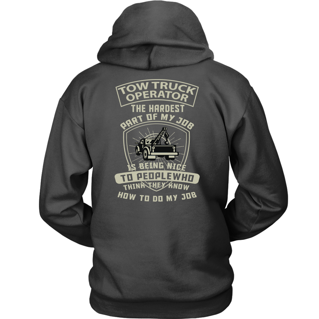 Proud Tow Truck Operator Shirt