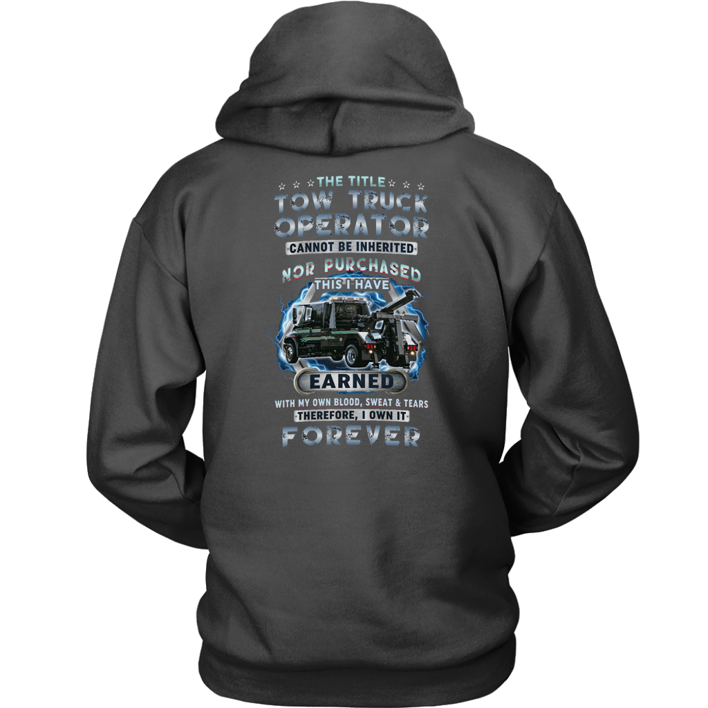 Proud Tow Truck Operator Shirt