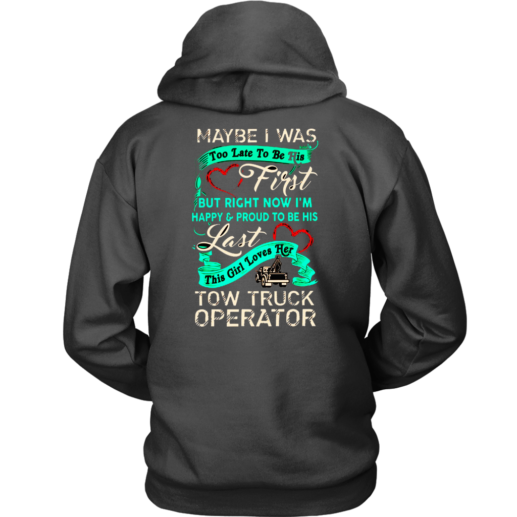 Cute Tow Truck Operator's Lady