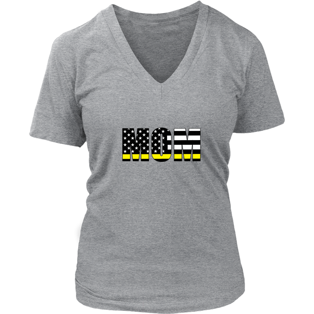 Thin Yellow Line Mom Shirt