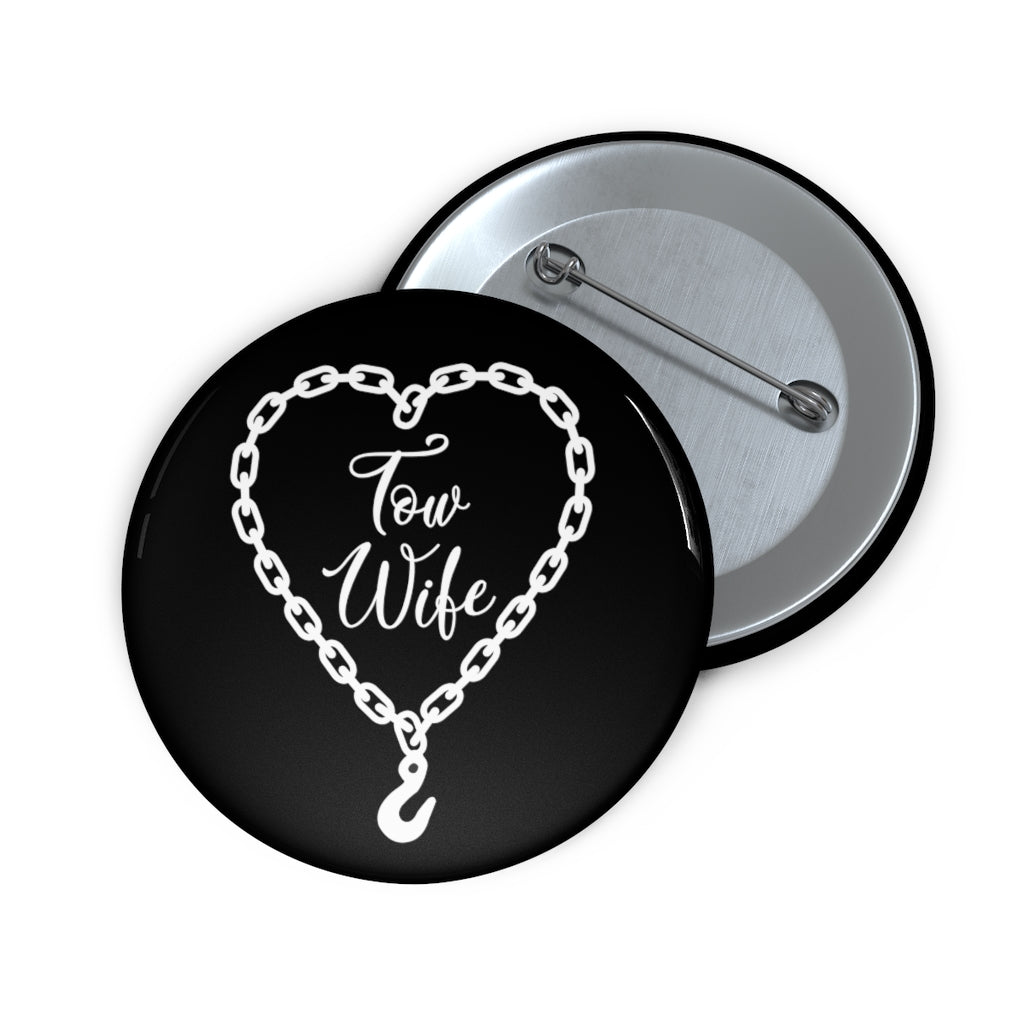 Tow Wife Pin Buttons