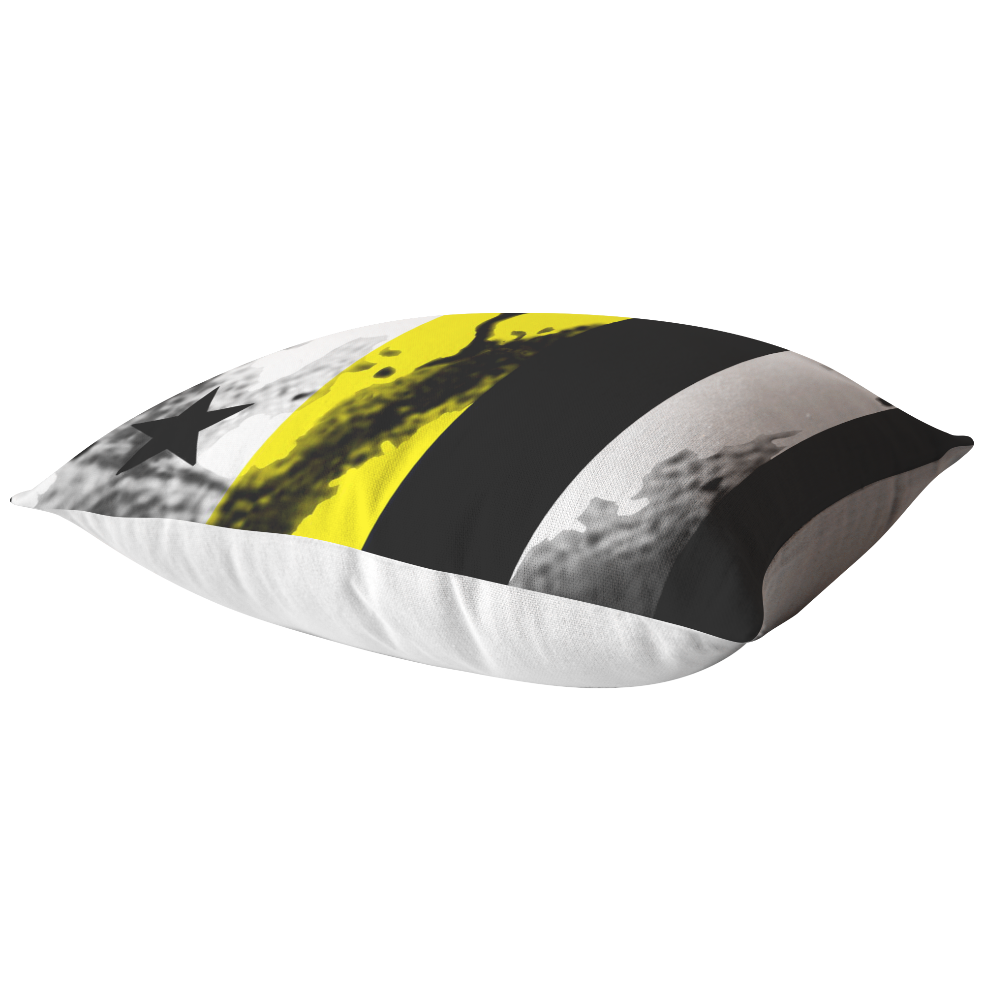 Thin Yellow Line Pillows