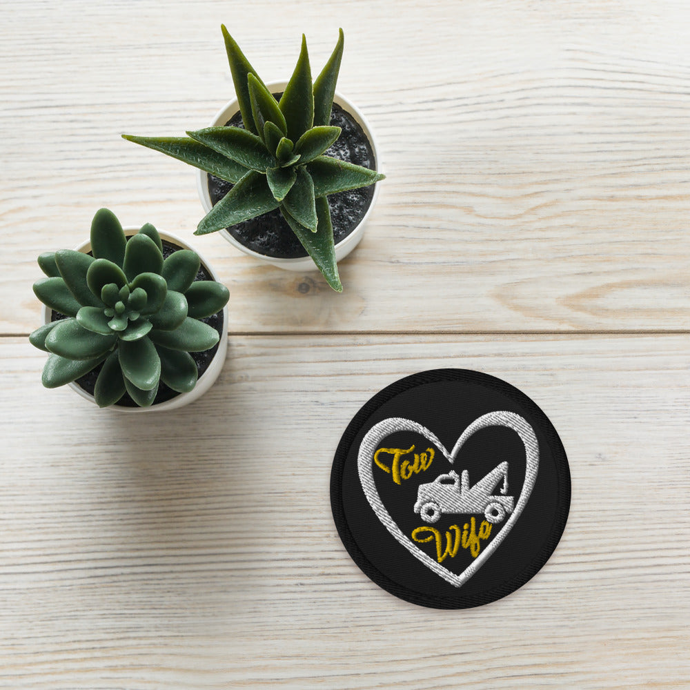 Tow Wife Embroidered patches