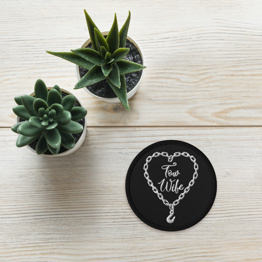 Tow Wife Embroidered patches
